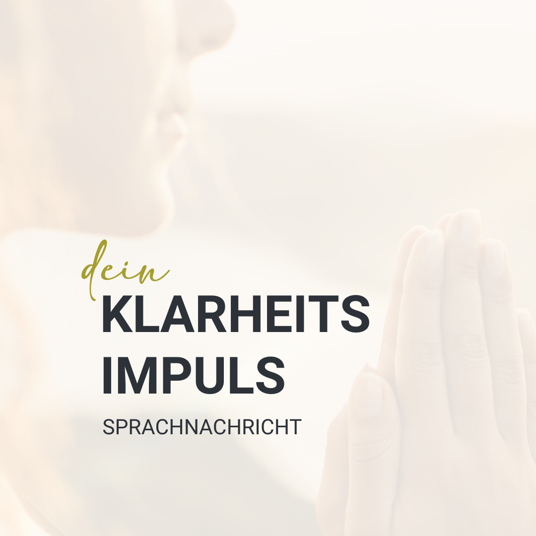 KLARHEITSIMPULS Sprachnachricht